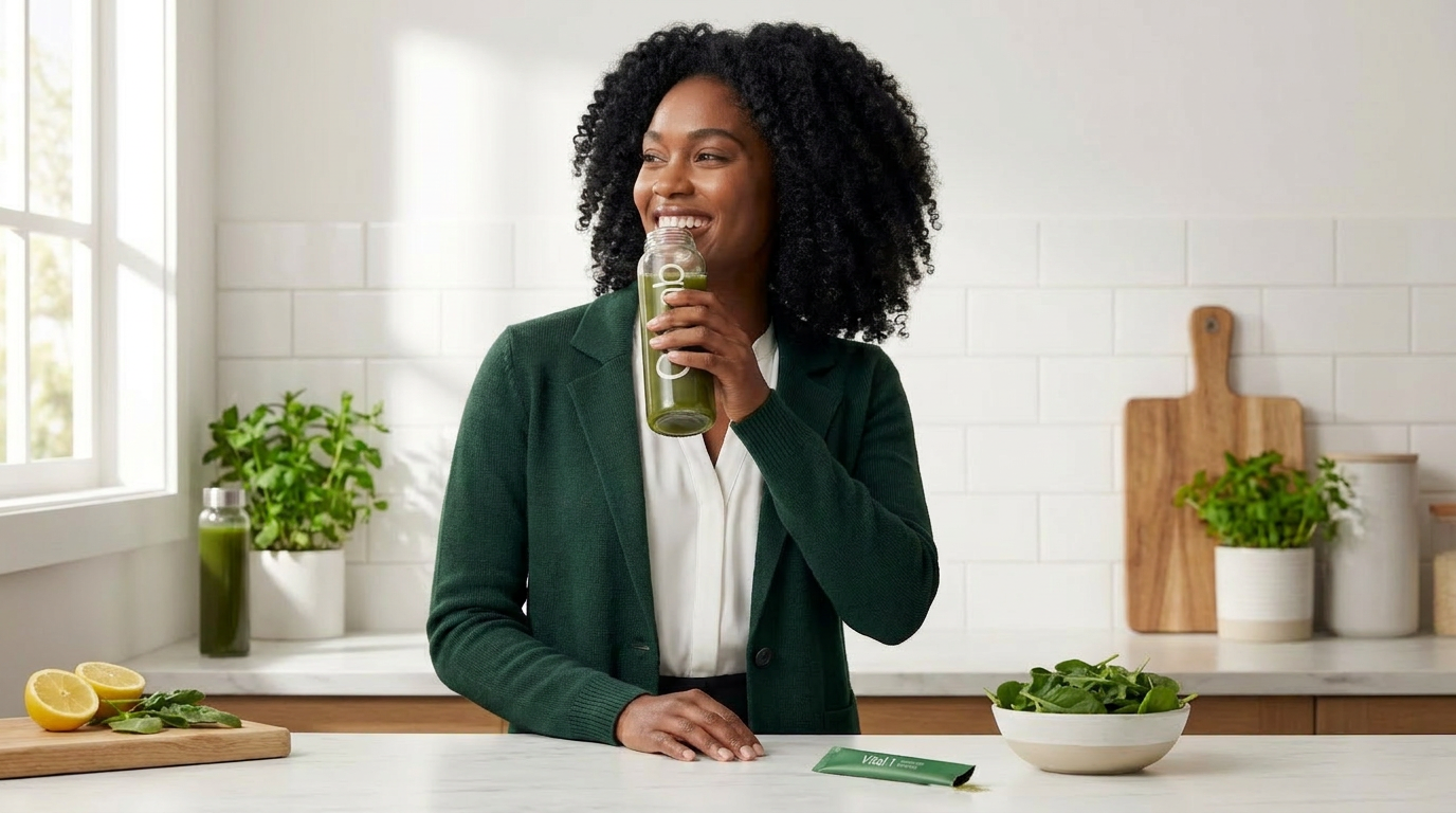 Daily Vital 1 Moringa ritual in the kitchen